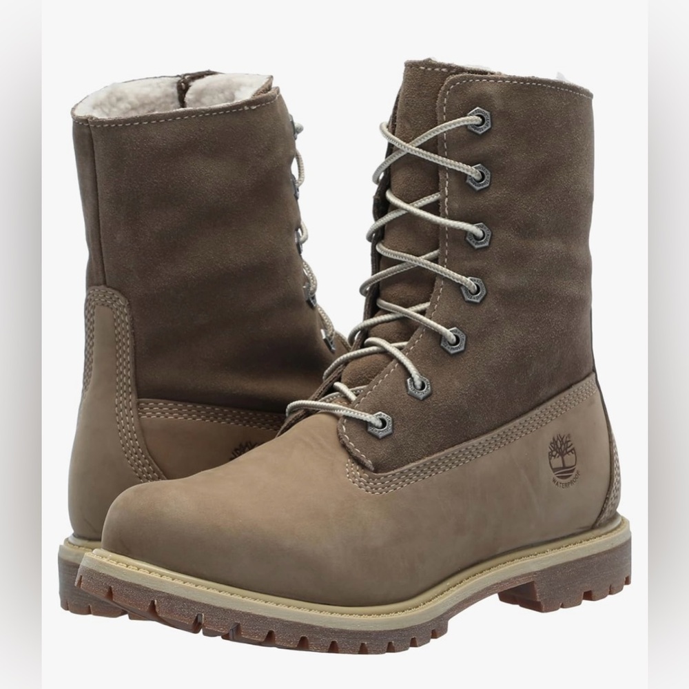 Women's Timberland Authentics Waterproof Roll-Top Boots size 7